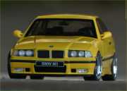 1:18 BMW E36 M3 in Darkar Gelb - DieCast - inklusive OVP